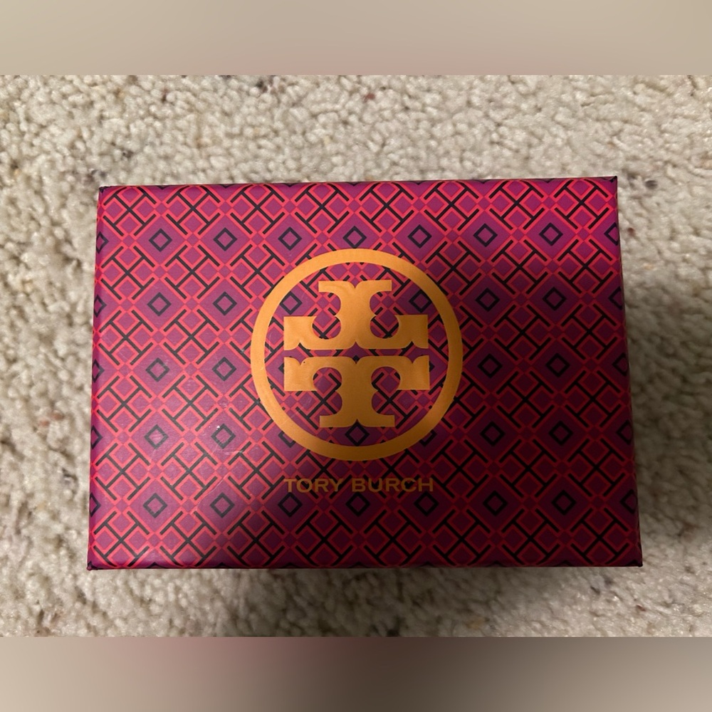 Tory Burch Red, Purple and Orange Jewelry Gift Box